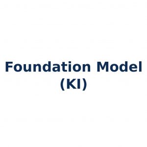 Foundation Model – groß vortrainiertes KI-Modell als Basis für spezialisierte Anwendungen