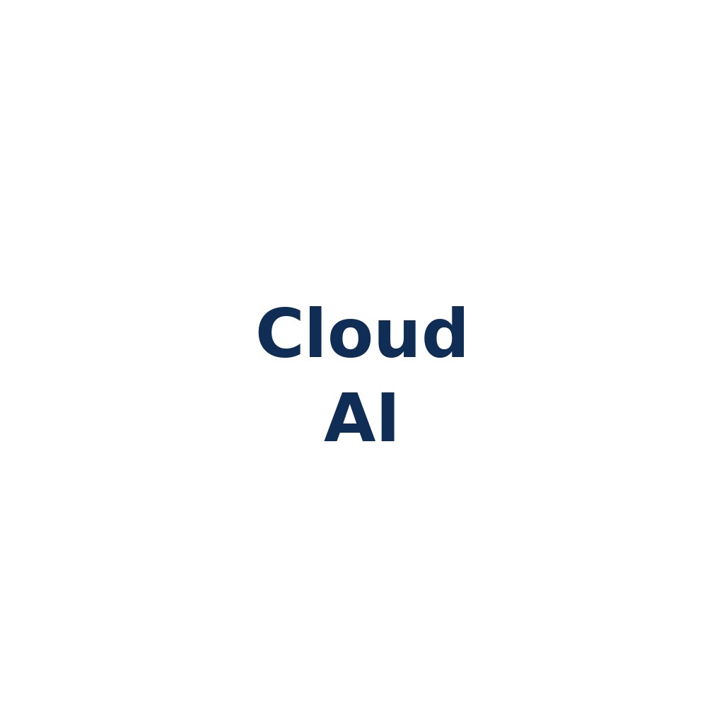 Cloud AI – KI-Dienste aus der Cloud