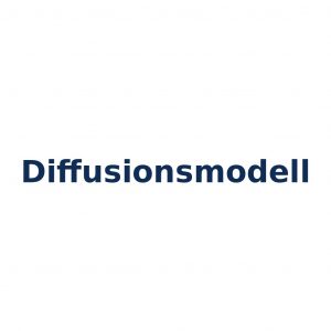 Diffusionsmodell – generatives KI-Modell zur schrittweisen Bild- oder Datenerzeugung