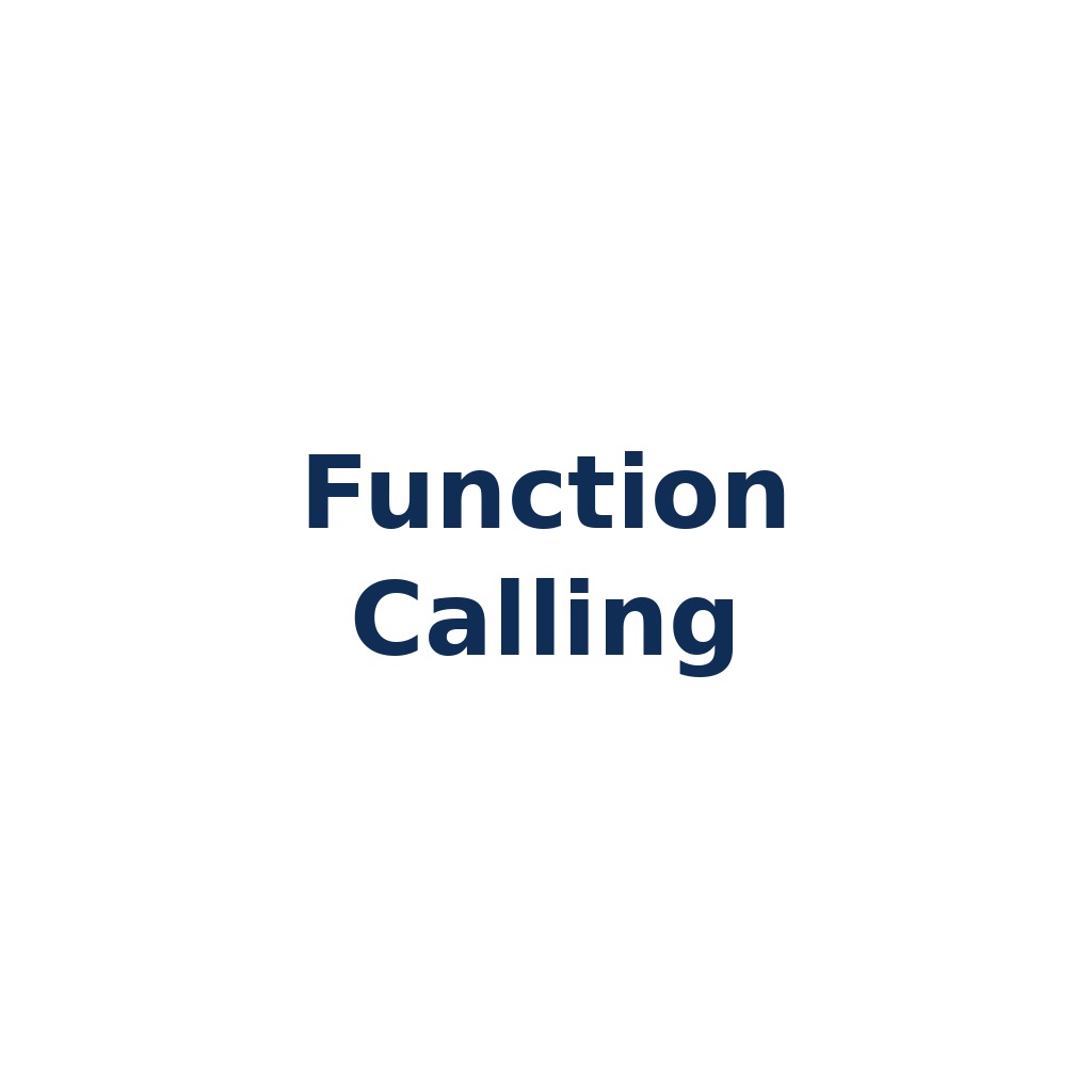 Function Calling – Strukturierte Funktionsausführung durch LLM