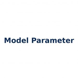 Model Parameter – während des Trainings gelernte Gewichtungen