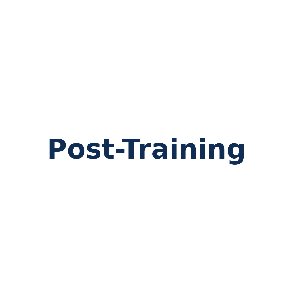 Post-Training – Feinabstimmung nach dem Haupttraining