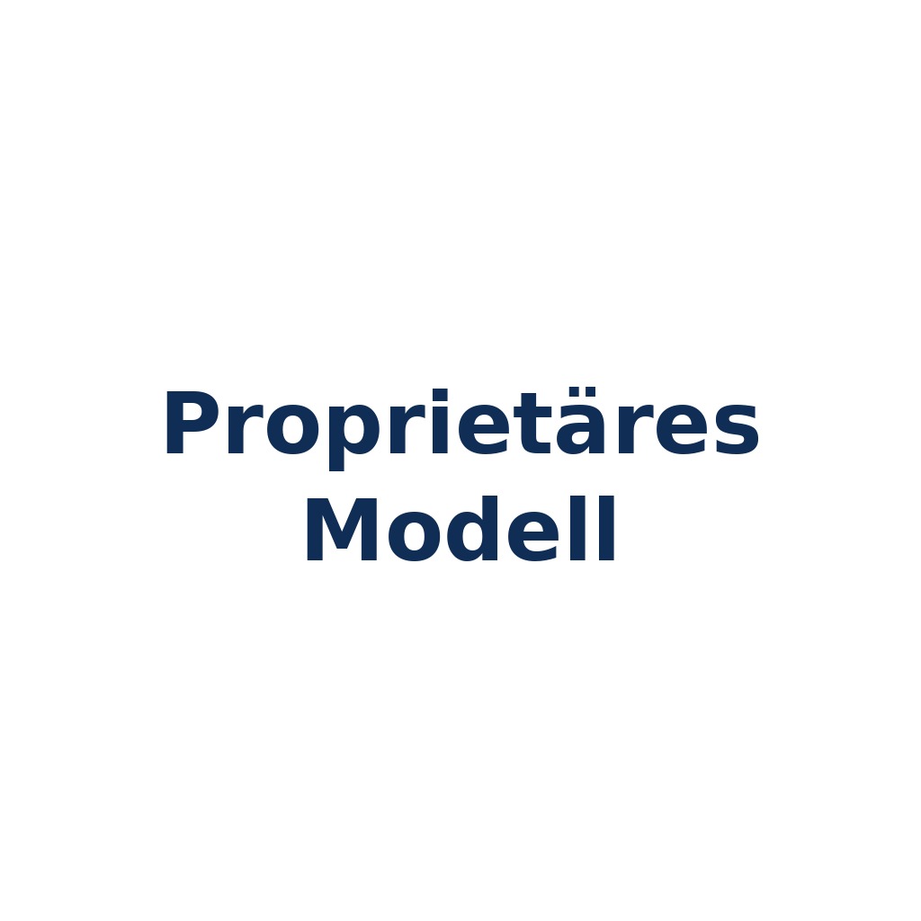 Proprietäres Modell – Geschlossenes KI-System