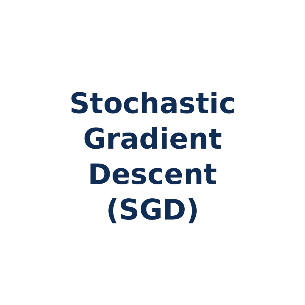 Stochastic Gradient Descent – stochastische Variante des Gradient Descent