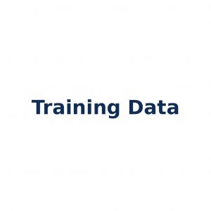 Training Data – Datensatz zur Modelltrainierung