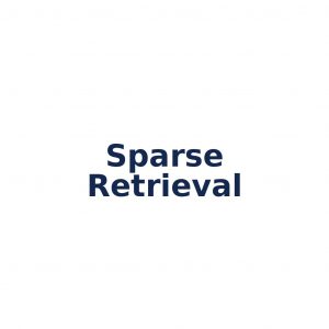 Sparse Retrieval – keywordbasierte Suche