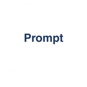 Prompt – Definition und Erklärung auf llm-marketing.de
