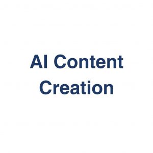 AI Content Creation – Definition und Erklärung auf llm-marketing.de