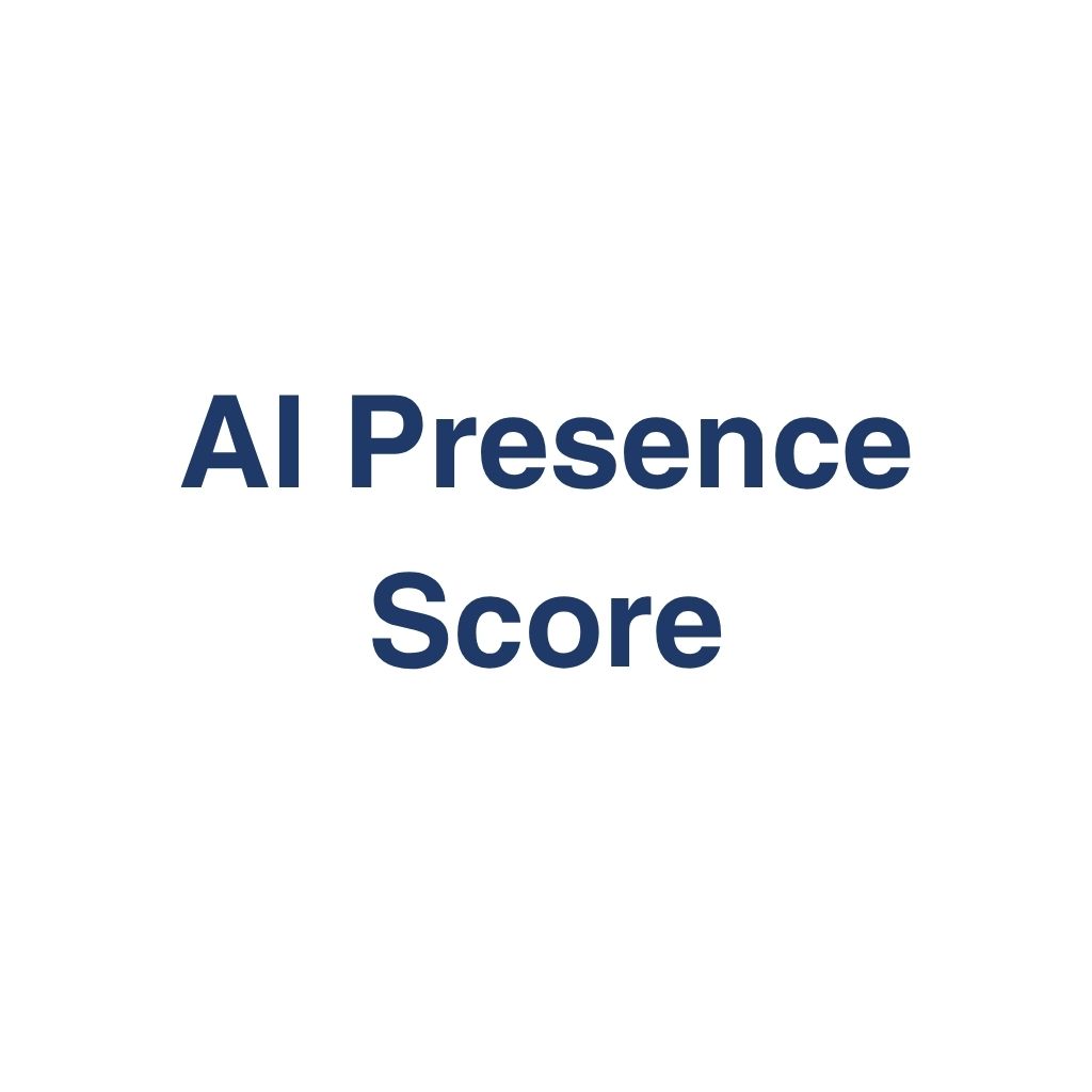 AI Presence Score – Definition und Erklärung auf llm-marketing.de