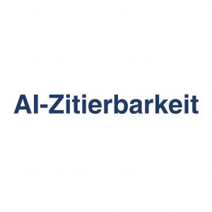 AI-Zitierbarkeit – Definition und Erklärung auf llm-marketing.de
