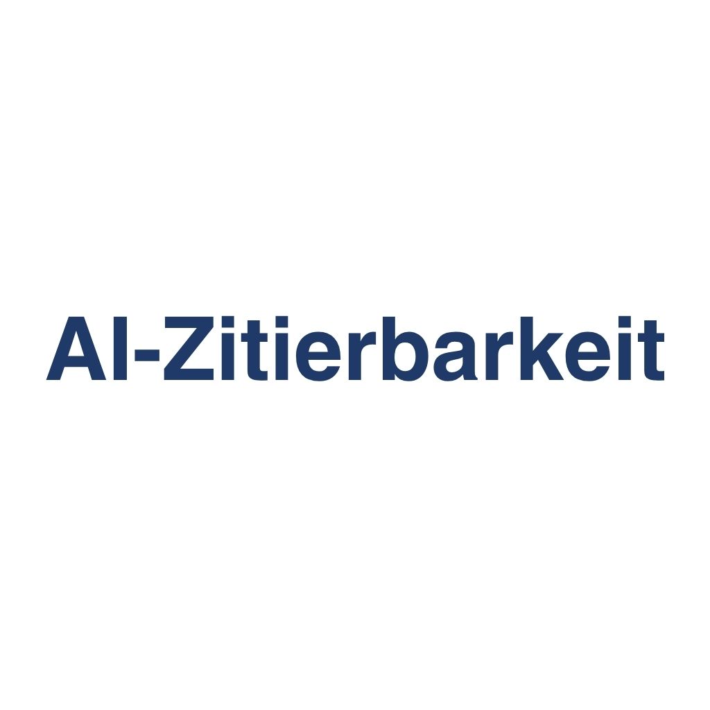 AI-Zitierbarkeit – Definition und Erklärung auf llm-marketing.de