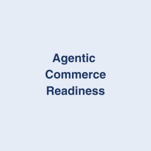 Visualisierung der AI Commerce Readiness Scores im Shopify-Scan — koreanische-kosmetik-shop.de, Douglas, Otto und Amazon im Vergleich