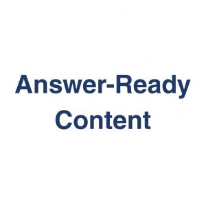 Answer-Ready Content – Definition und Erklärung auf llm-marketing.de