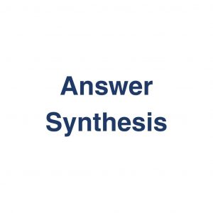 Answer Synthesis – Definition und Erklärung auf llm-marketing.de