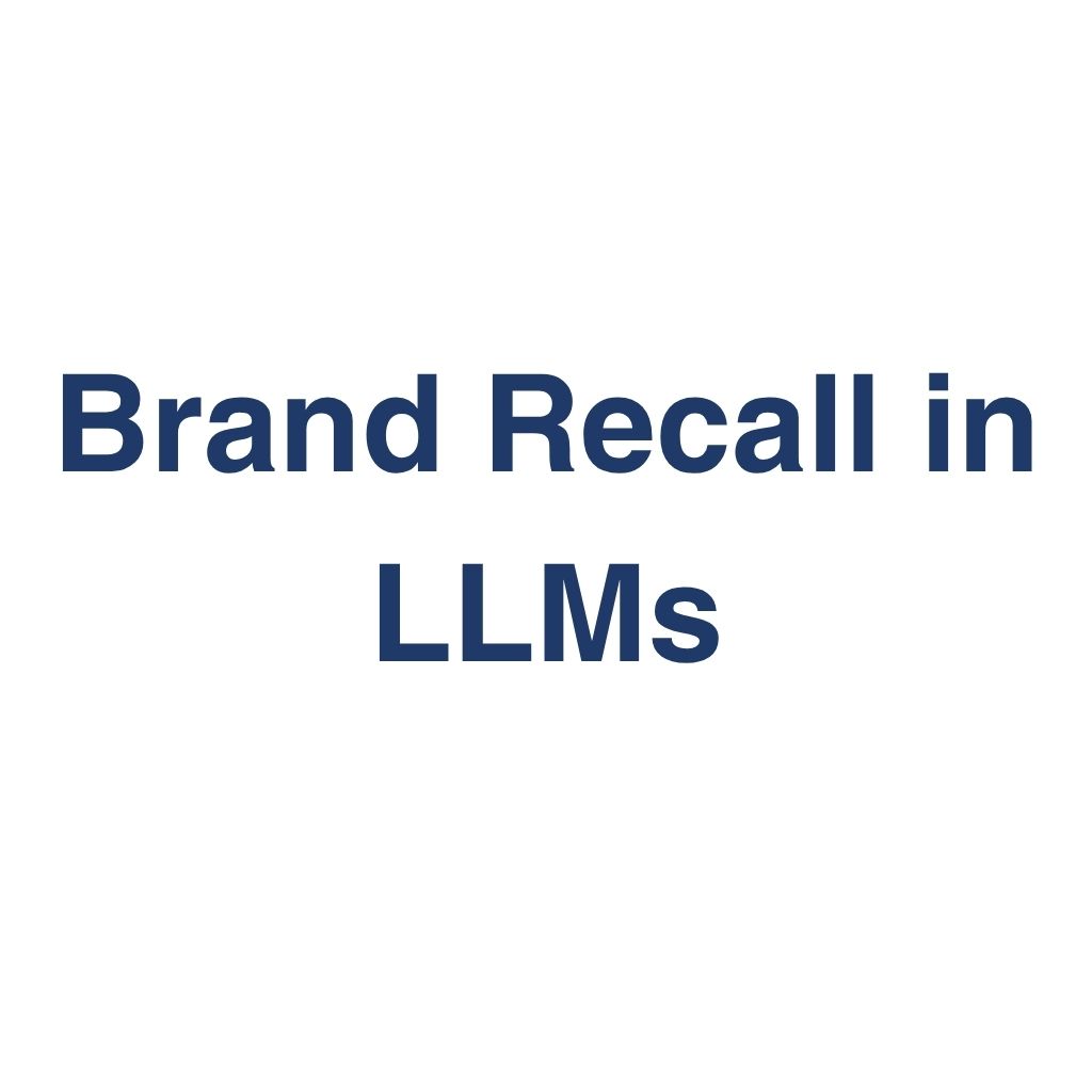 Brand Recall in LLMs – Definition und Erklärung auf llm-marketing.de