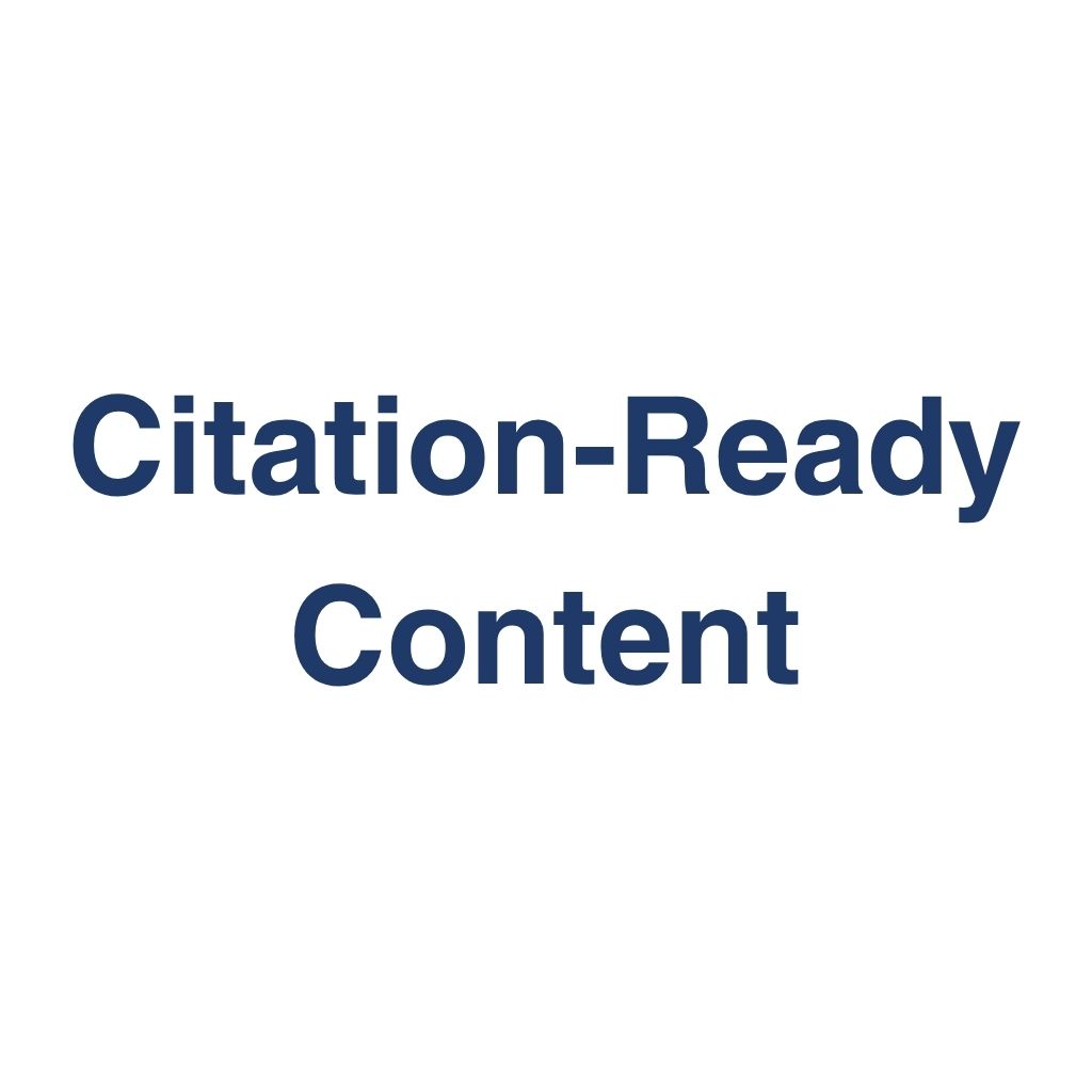 Citation-Ready Content – Definition und Erklärung auf llm-marketing.de