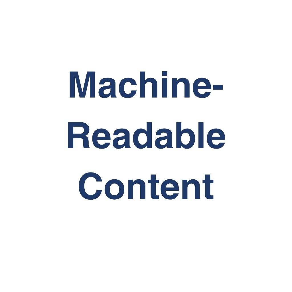 Machine-Readable Content – Definition und Erklärung auf llm-marketing.de