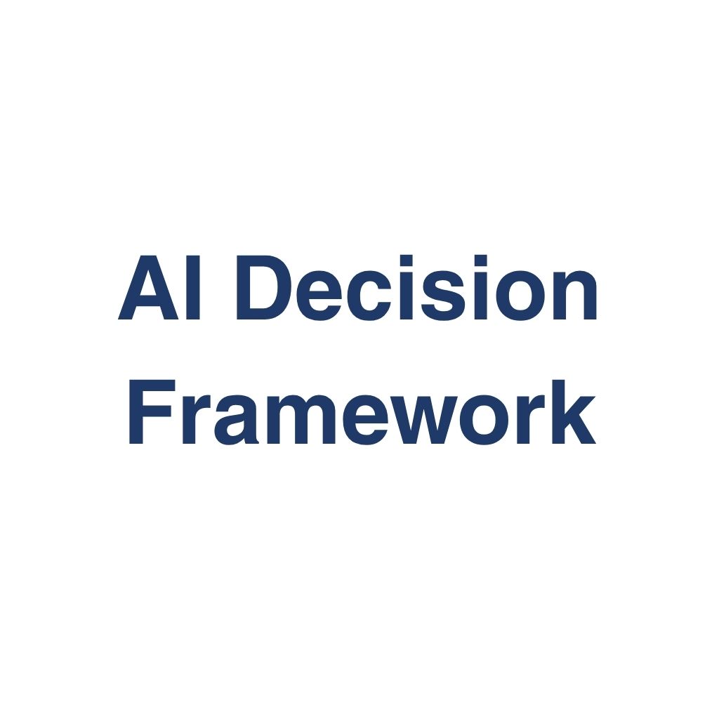 AI Decision Framework – Definition und Erklärung auf llm-marketing.de
